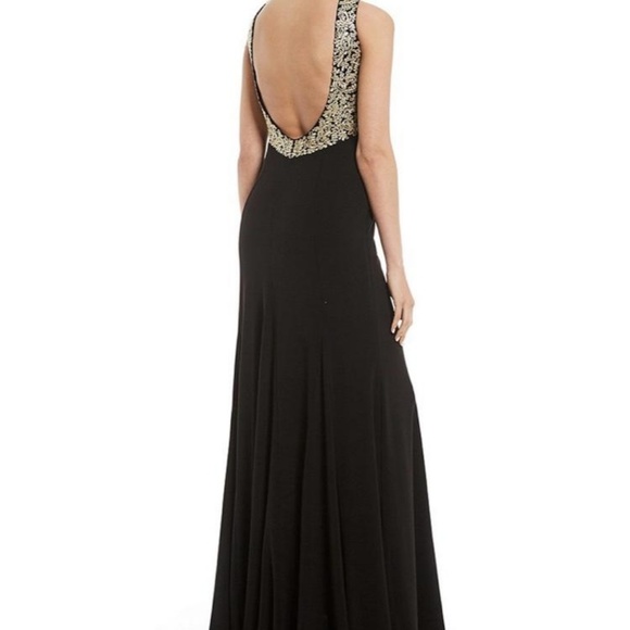 Dear Moon embroidered bodice long dress - Picture 2 of 4